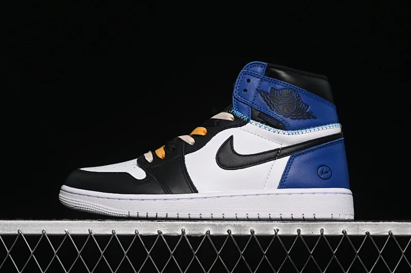 All categories Air Jordan Jordan series basketball shoes Air Jordan 1 High Fragment x Union x Air Jordan 1 Retro AJ1 Joe 1 new deconstructed royal blue high-top basketball shoes IO7847-001